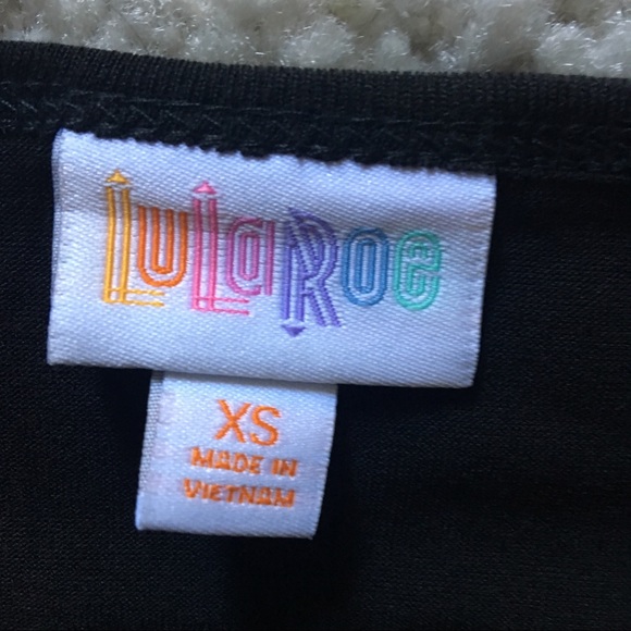 RARE find! Solid black lularoe Irma. 🦄🦄🦄🦄🦄🦄 - Picture 2 of 3